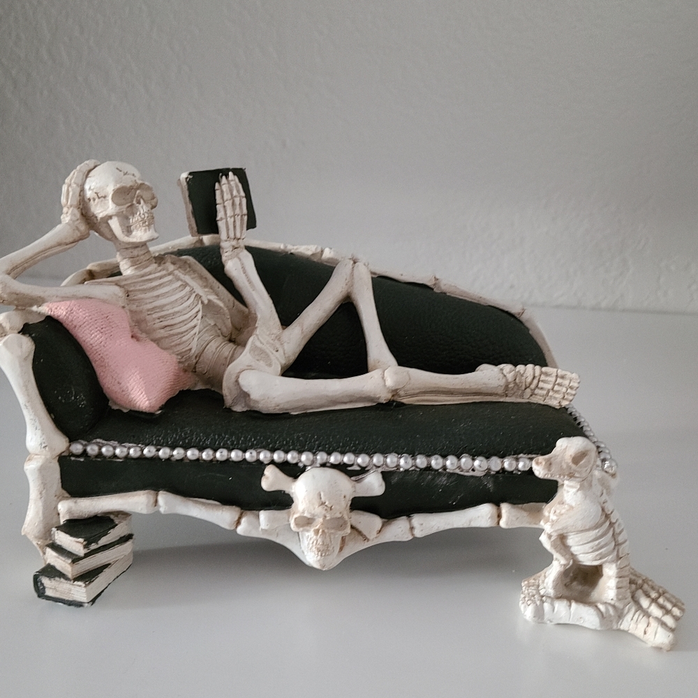 SOLD Michaels Ashland pastel gothic skeleton